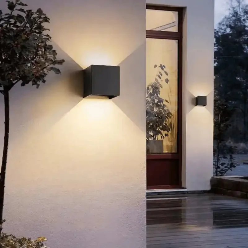 Rechargeable wall lighting in a home