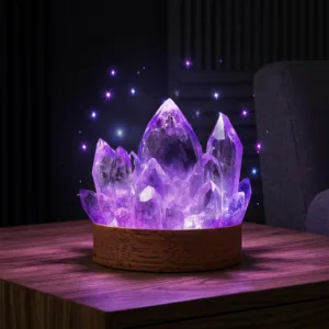 Amethyst Crystal Light