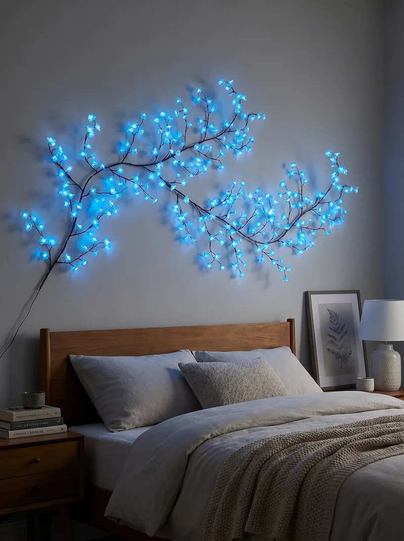 Decorative cherry blossom vine