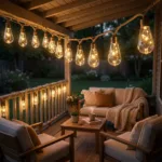 Solar Firefly Bulb String Lights