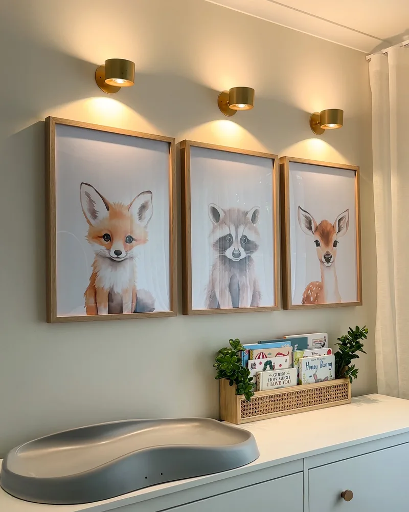 Halo Lux lighting three framed prints