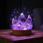 Amethyst Crystal Light