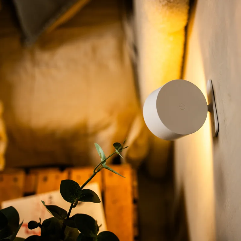 Portable rechargeable wall light